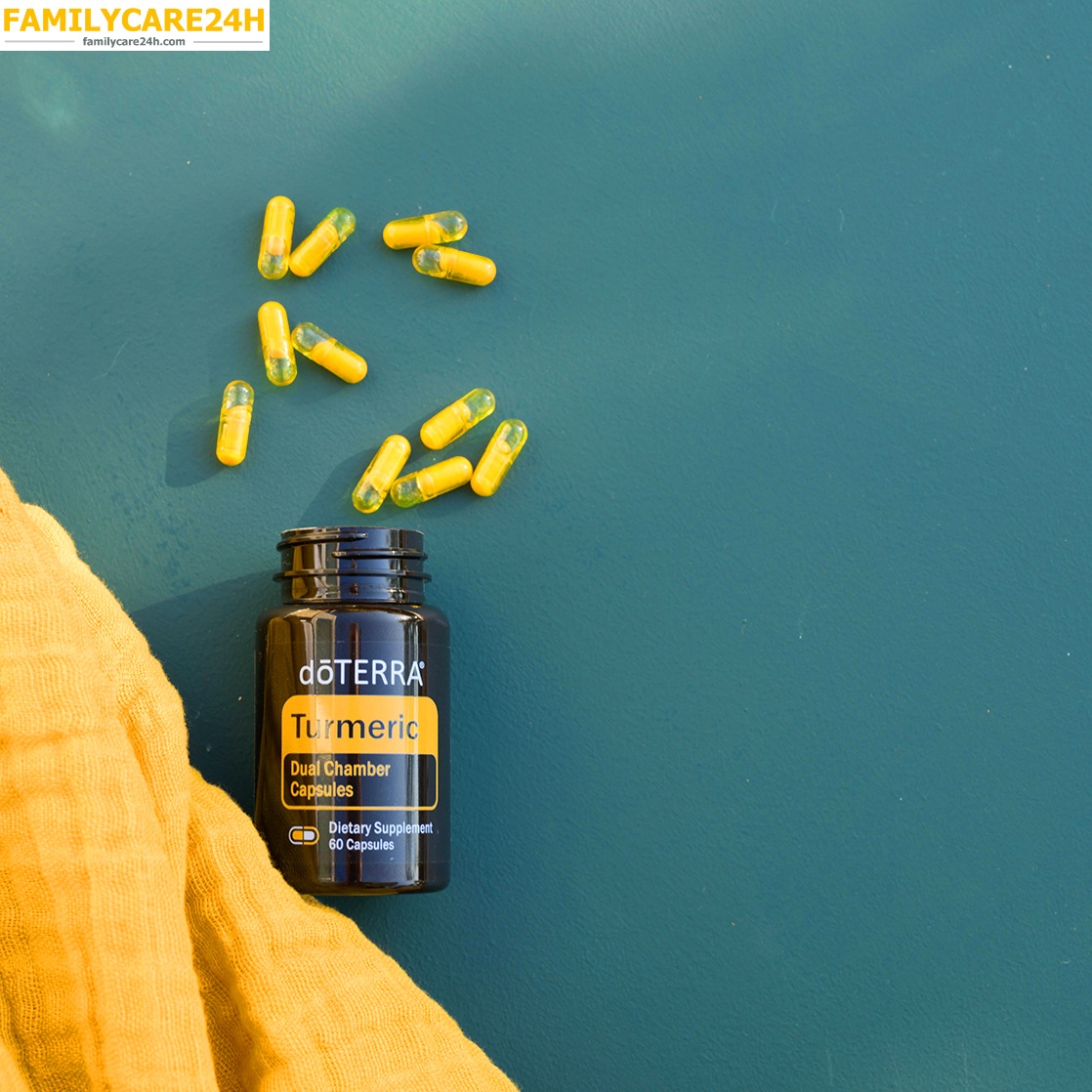 Viên Uống Tinh Dầu Bột Nghệ - Turmeric Dual Chamber Capsules