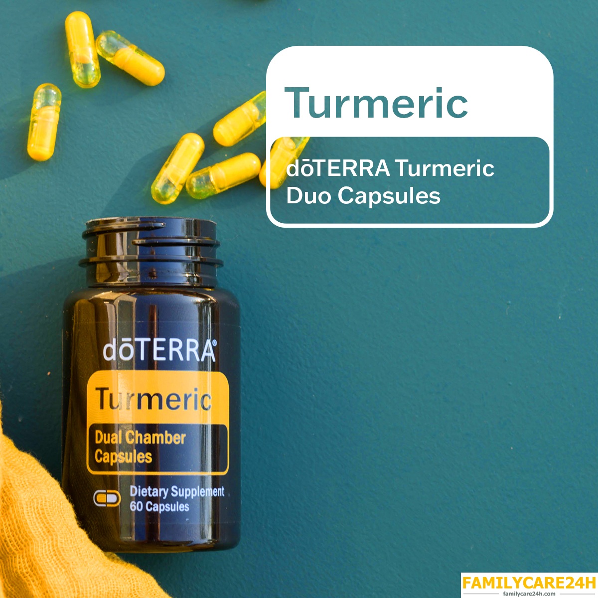 Viên Uống Tinh Dầu Bột Nghệ - Turmeric Dual Chamber Capsules