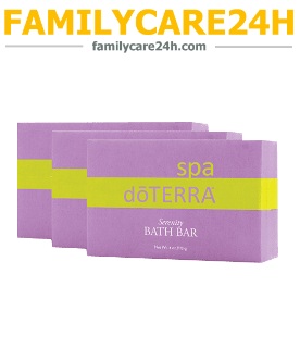 Bộ sản phẩm 3 cục xà bông tắm thư giãn doTERRA Spa Serenity Bath Bar