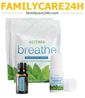 Bộ sản phẩm hỗ trợ đường hô hấp doTERRA Breathe Easy Combo