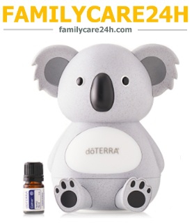 Máy Khuếch Tán Koala và Tinh dầu Hỗn hợp Calmer 5Ml