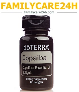 Copaiba Softgels - Viên uống Nhựa Thơm