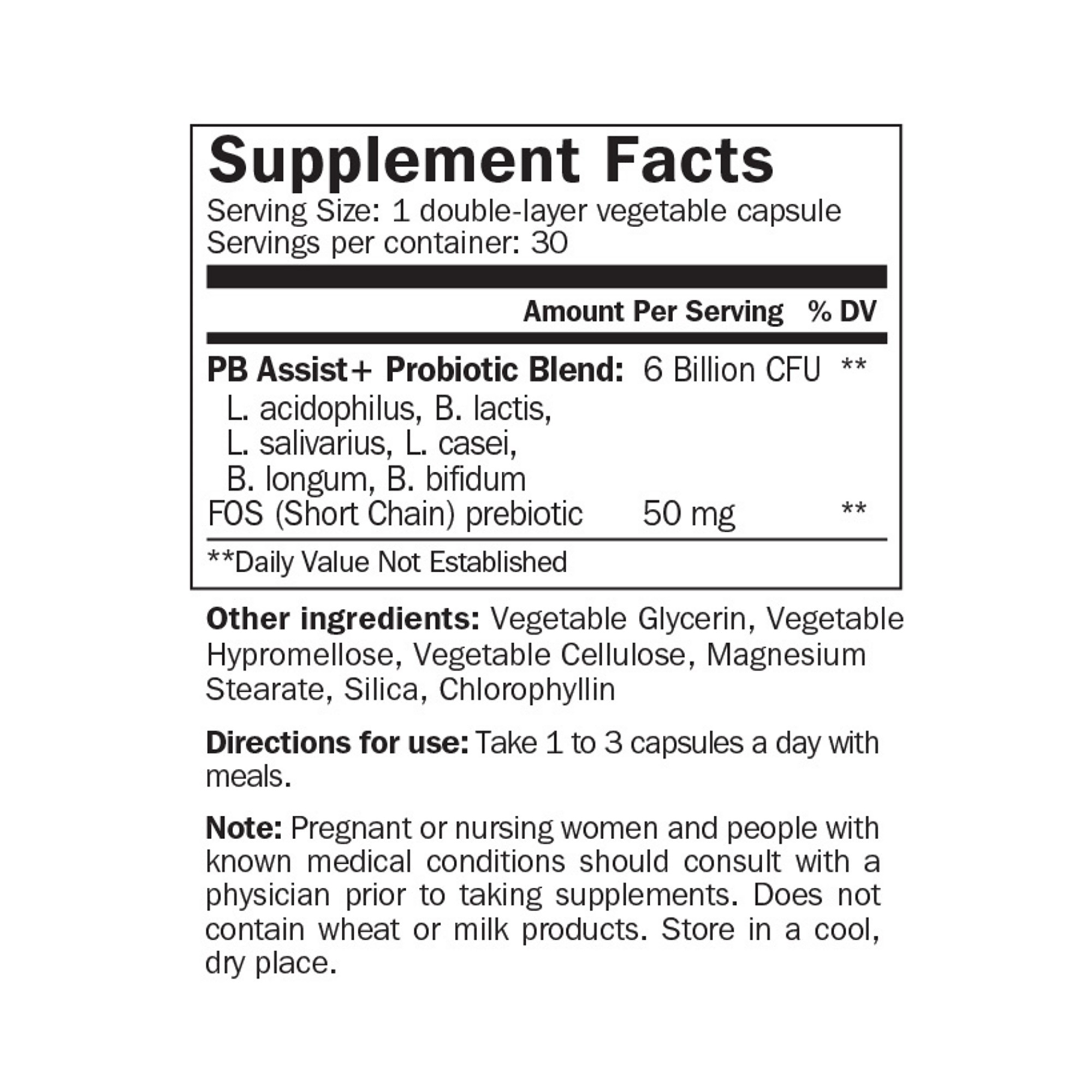Lợi Khuẩn Cho Đường Ruột - PB Assist ®+ Probiotic Defense Formula