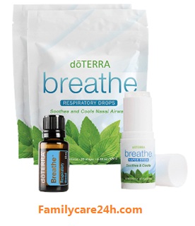 Bộ sản phẩm hỗ trợ đường hô hấp doTERRA Breathe Easy Combo